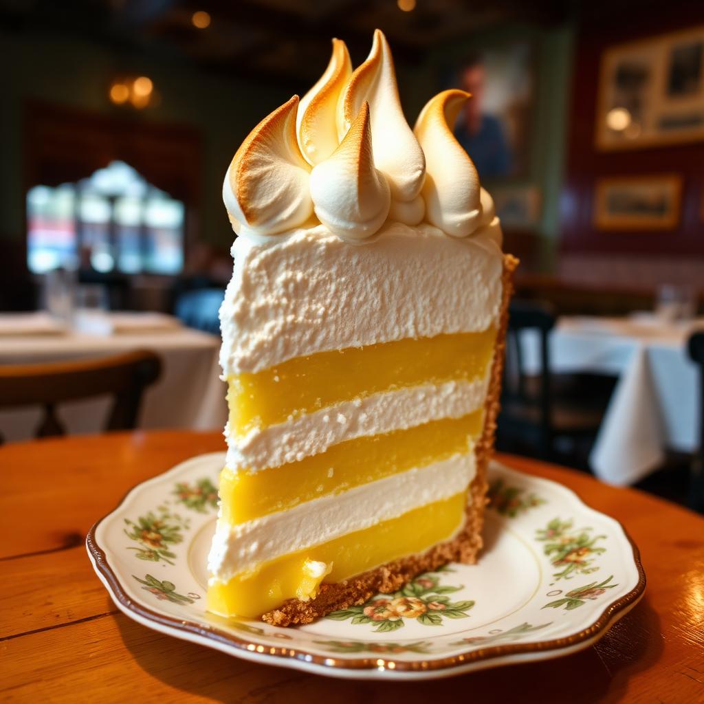 XXL lemon meringue pie Circolo Popolare